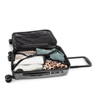 Bugatti Nashville 21.5" Hardside Carry-on Luggage - Charcoal-Made of lightweight and resistant recycled PET