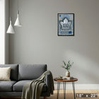 Toronto Maple Leafs 100th Anniversary with Game-used Net - Framed Print - 18" x 22"-Ready to hang - arrives fully assembled