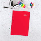 Staples 2027 Monthly Planner - 7-1/2" H x 9" W - Assorted - Bilingual-Bilingual