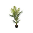 Monarch Specialties - Plante Artificielle - 57 po H - Palmier - Mis En Pot - Touche Réelle - Feuilles Vertes - Pot Noir-Ajoutez une explosion tropicale de verdure à tous les étages de votre maison ou de votre bureau avec cet arbre de palmier artificiel de 57 po de haut dans un pot noir de 5 po