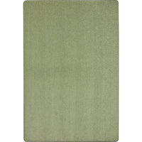 Joy Carpets Endurance Area Rug - 12' x 7'6" - Sage-Manufactured with premium polyester fiber for lasting beauty and durability in high-traffic areas