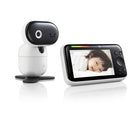 Motorola PIP1610 HD Motorized Video Baby Monitor - White-LED Sound Level Indicator - Always know when your baby made a sound even when the audio is switched off