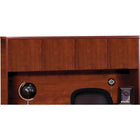 Office Star - Portes d'étagère de bahut de la collection Napa, fini cerisier-Ensemble de portes en 4 morceaux pour le bahut, article n° 889568 (en sus)