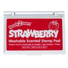 Ready 2 Learn Washable Stamp Pad - Strawberry Scent - Red - 6 Pack-Amusing for kids and adults: Hey teachers and parents! Children love to receive sweet-smelling stamps as rewards after homework, tests or chores. Give them a scented stamp right on the hand, too!