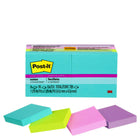 Post-it Super Sticky Notes - 1-7/8" x 1-7/8" - Supernova Neons Collection - 720 sheets - 8 Pack-Post-it Super Sticky Notes stick and re-stick so your thoughts get noticed