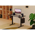 ShoppingAll Bureau Électrique Réglable en Hauteur avec Plateau Splice de 48 x 24 Pouces – Noir-Assemblage requis