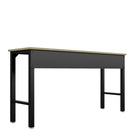 Manhattan Comfort Fortress 72.4" Modern Garage Table - Charcoal Grey-30 Day Limited Manufacturer's Warranty