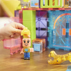 Magna-Tiles Pet Playhouse 50-Piece Magnetic Construction Set-Superior Quality: MAGNA-TILES pieces are made from food-grade, non-toxic MABS plastic that are free from BPAs, phthalates, and latex. Our magnets are selected with kids in mind, letting them easily pull apart tiles for safe, frustration-free building