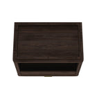 Manhattan Comfort Evelyn 32" Modern 1-Drawer Nightstand 2-Piece Set - Brown-30 Day Limited Manufacturer's Warranty
