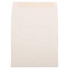 JAM Paper Square Strathmore Invitation Envelopes - 6" x 6" - Natural White Wove - 25 Pack (191278)-Quantity: 25 per Pack