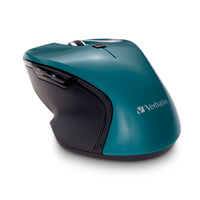 Verbatim USB-C Wireless Mouse - Blue LED - Teal-USB-C connectivity - easily connect to your USB-C equipped computers and devices
