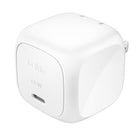 Belkin Boost Charge 65W Wall Charger with USB Type-C Cable - White-Single USB-C port with USB Power Delivery, Works with laptops, tablets, Phones