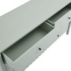 Modway Emmeline Scalloped 6-Drawer Dresser - Sage-9