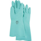 Mapa Professional - Gants À Prise À Motif En Z Stansolv Taille Grand/9, 13po Lo, Nitrile, 15 Mils, paquet de 36-Style de poignet Droit