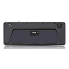 Adesso Multimedia USB Keyboard with Built-In Hub - Black-Plug-and-play, no drivers required