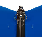 JAM Paper Plastic 0.75" 3-Ring Binder - Blue-Wide front and back binder panels fully cover standard dividers and sheet protectors. Our 3 metal ring binders have 2 buttons for easy opening and closing, and a convenient pocket on the inside flap.