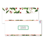 Geographics #10 Envelope - Holly & Ivy - 35 Pack-Paper, 100 GSM