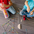 Melissa & Doug Suspend Family Balance Game (LCI4371)-Each time a bar is added, the balance shifts, the difficulty changes and the incredible midair sculpture transforms