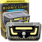 Bell + Howell Bionic Flood Light ASON TV 108 LED Solar Lights with Motion Sensor-Solar-powered - Bell + Howell bionic light is powered by the sun, it has built-in solar panel that absorbs energy from the sun during the-day and light up during at night, so you don't have to worry about your electric bills