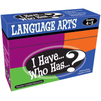 Teacher Created Resources I Have, Who Has Language Arts Game, Grade 4-5 (TCR7831)-Age group and grade: Ages 9 - 10 and grades 4th - 5th