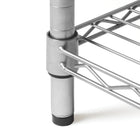 Seville Classics - Étagère En Acier À 5 Niveaux - 60 po H x 30 po W x 14 po P-Capacité de poids par étagère sur les pieds de mise à niveau : 300 livres