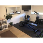 Edgewood - Tuile à Emboîtement Voyager Résidentiel Fitness à Domicile, Absorbe Les Chocs Et Les Sons - 24 po l x 24 po L x 1/4 po P - Terre-Style de surface lisse à haute traction