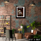Pink Floyd Prism Discography with Platinum LP - Framed Print - 27" x 38"-Officially licensed music memorabilia