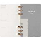 Moleskine 2026 Spiral 12-Month Soft Cover Solar Year Planner - 5" x 8.25" - Black-Ivory-Coloured, 100 G/M2 Acid-Free Paper