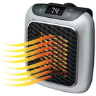 Handy Heater Space Heater Turbo 800 Wall Outlet - Silver-Wall/outlet personal space heater