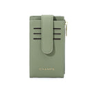 Champs Iconic Yoga Cardholder - Green-RFID Blocking Card Holder