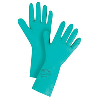 Ansell – Gants résistants aux agents chimiques, nitrile, 11 mils, 13 po de longueur, vert, taille 10, 36 paires (SAX987)-Longueur : 13 po