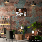 Sidney Crosby Pittsburgh Penguins Goal Celebration Close-up - Framed Canvas - 31" x 22"-Officially licensed by the NHL and NHLPA