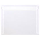 JAM Paper 9.5 x 12.63 Booklet Envelopes, Clear Translucent Vellum, 100 Pack (2851377g)-Clear translucent