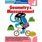 Kumon Publishing Kid's Educational Workbooks Geometry & Measurement - Grade 4-Children's Educational