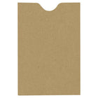 JAM Paper Credit Card Sleeves - Grocery Bag Brown - 2 3/8" x 3 1/2" - 500 Pack-Protect your cards: our credit card sleeve envelopes are perfect for holding gift cards, hotel key cards, business cards, college i.d. cards, and anything else that measures the standard credit card size. if this shade of brown doesn't match your colour scheme, we offer a variety of other designs and colours that are sure to suit your needs.