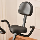 Soozier - Vélo D’Exercice Pliable 3 En 1 Avec Résistance Magnétique À 8 Niveaux - Rouge-Résistance magnétique réglable sur 8 niveaux pour une intensité d'entraînement variée  
