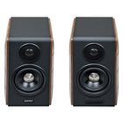 Edifier S880DB MKII Hi-Res Audio Wireless with LDAC 88W RMS Bluetooth Active 2.0 Bookshelf Speakers - Walnut-Hi-Res audio certified: The digital interfaces support up to 24bit/192kHz, and the Texas Instruments analogue front end works at 24bit/96kHz, exceeding Hi-Res Audio certification standards