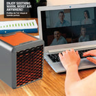Handy Heater - Pure Warmth Chauffage d'appoint en céramique de 1200 watts-Protection anti-basculement automatique