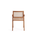 Manhattan Comfort - Fauteuil de salle à manger Hamlet 19,67 po style industriel chic - Nature-Livré chez vous entièrement assemblé Aucun assemblage requis