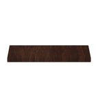 Flash Furniture 36" Square High-Gloss Walnut Resin Table Top with 2" Thick Drop-Lip-Heat, Scratch and Moisture Resistant