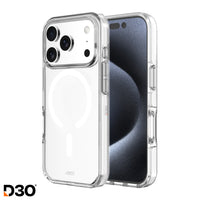 AXS Crystal Shield D3O MagSafe Compatible Phone Case for Apple iPhone 17 Pro - Clear-8ft drop tested backed by D3O advanced protection materials 