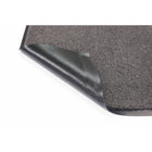Edgewood Poly-Tuft Light Traffic Indoor Wiper Mat - 3' W x 4' L - Charcoal-Tufted face style