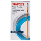 Staples Wood-cased Pencils - #2 HB - 48 Pack-High quality economy grade wood pencils with eraser tips