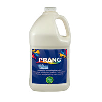 Prang Washable Tempera Paint - 128 oz. - White-Washable tempera paint provides bold, vibrant colours