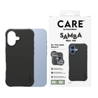 PanzerGlass CARE Samba MagSafe Case for iPhone 17 - Black-Smooth Grip for comfort