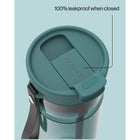 Contigo DualSip Plastic Water Bottle with 2-Way Lid and Carrying Strap - 28 oz (828 ml)-28 oz capacity (828 ml): High capacity hydration