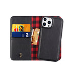 General Supply Goods + Co - 2-en-1 étui magnétique amovible pour iPhone 14 - Anthracite-Accès complet aux ports et boutons