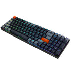 Adesso EasyTouch 1200 Compact RGB Mechanical Keyboard – 100-Key, Wired/Wireless/Bluetooth, QMK/VIA, Red Switches, Copilot Key-Compact 100-Key Layout: Space-saving design with full keyboard functionality