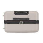 Bugatti Lisbon 2-Piece Hardside Luggage Set - Latte-Glide effortlessly through any terrain with our 360-degree spinner wheels, equipped on all models for superior maneuverability