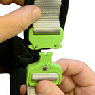 Healthy Harness - Harnais Absolute Adventure - Argent - M-Conception légère et durable - matériaux respirants de haute qualité avec plaque dorsale et pectorale rembourrée pour plus de confort